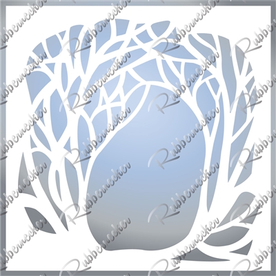 4120 Winter Tree Stencil