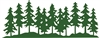 5164D Pine Tree Forest