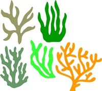 5321-03D Seaweed/Coral Die
