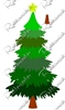 5416-01D Slimline Christmas Tree Die