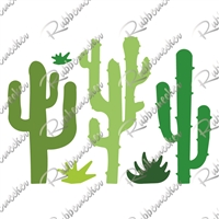 5424-02D Cactus Die
