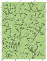 5511-03D Flowering Vine Pierced Cover
